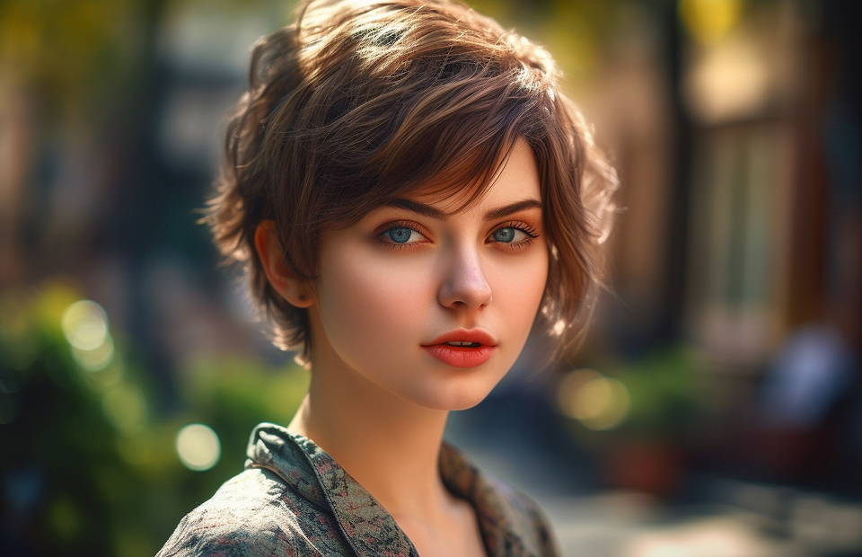 Покажи мастеру: 100 модных коротких стрижек для круглого лица