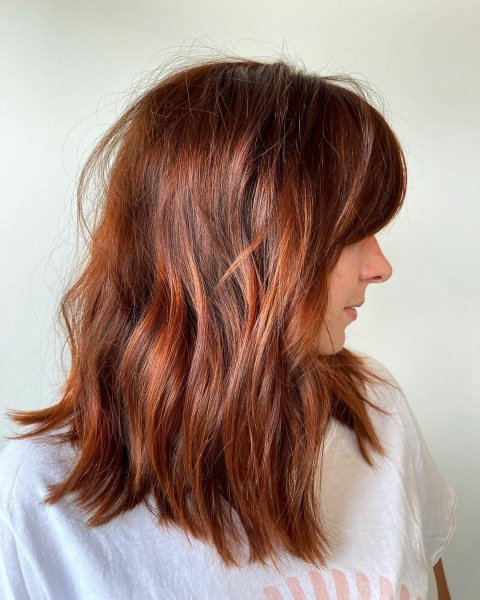 красные волосы