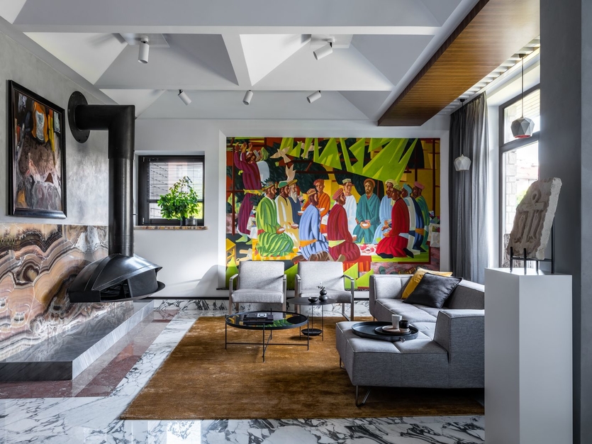 Камень, дерево, металл: как дизайнеры сочетают в интерьере три модных материала?