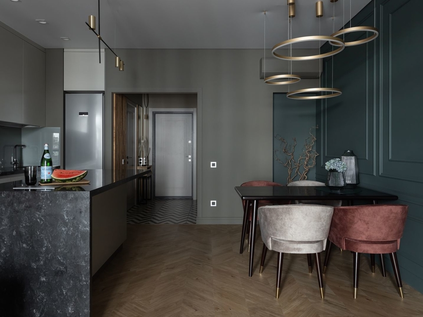 Камень, дерево, металл: как дизайнеры сочетают в интерьере три модных материала?