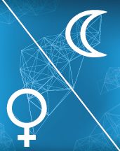 Луна, Венера оппозиция в натальной карте