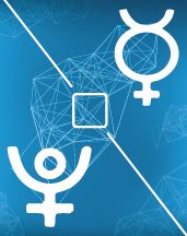 Меркурий, Плутон квадрат в натальной карте