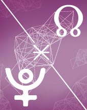 Плутон в секстиле с восходящим узлом в синастрии