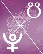 Плутон в секстиле с Задающим Узлом в синастрии