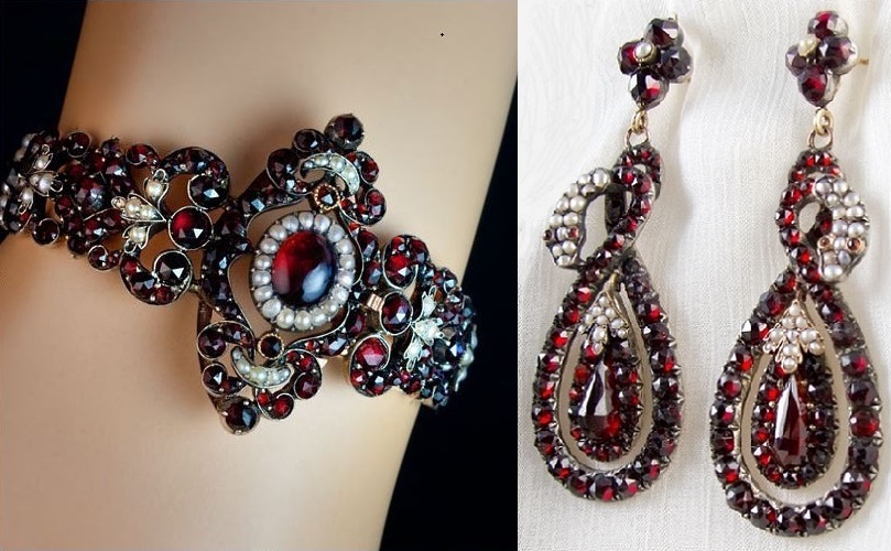 гранатовое украшение