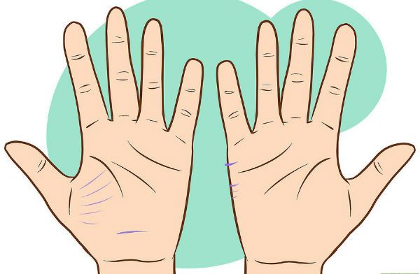 Изображение вторичных линий