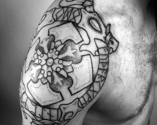 Руническая татуировка Гебо