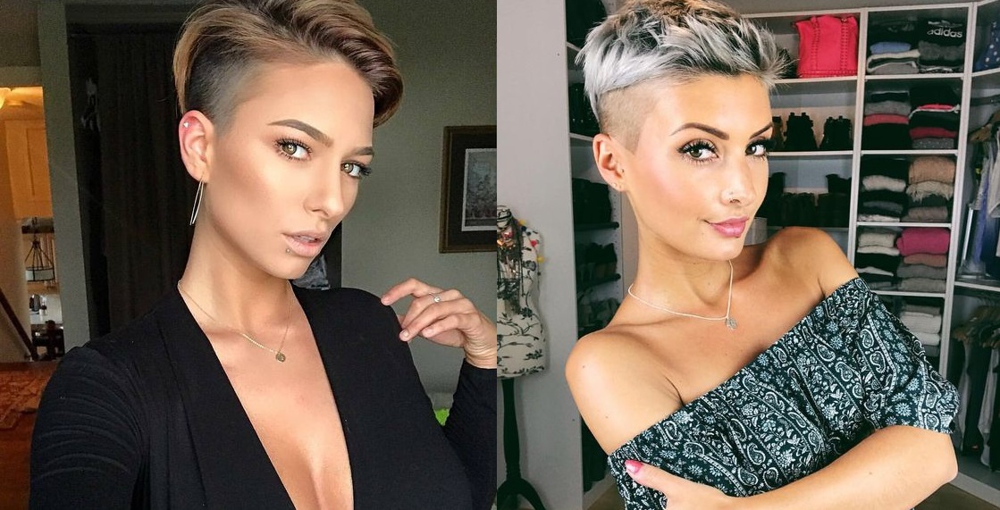 Женские прически для треугольного лица