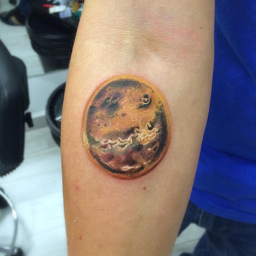 Тату знак зодиака Телец